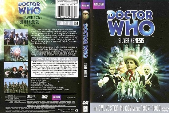 dvd cover Doctor Who Silver Nemesis