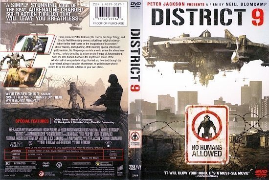 dvd cover District 9 (2009) WS R1