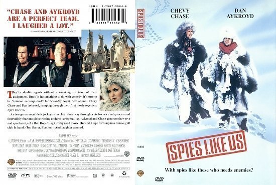 dvd cover Spies Like Us (1985) FS R1