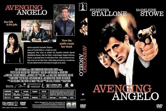 dvd cover Avenging Angelo