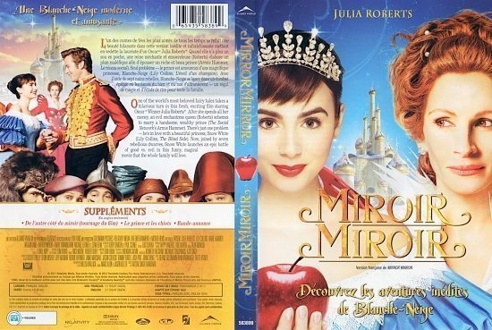dvd cover Miroir Miroir Mirror Mirror