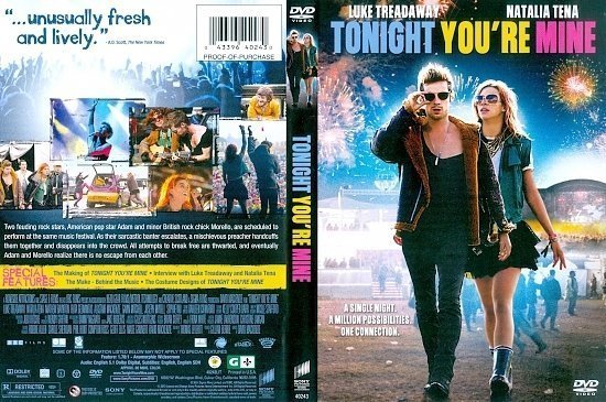 dvd cover Tonight You're Mine (2011) R1