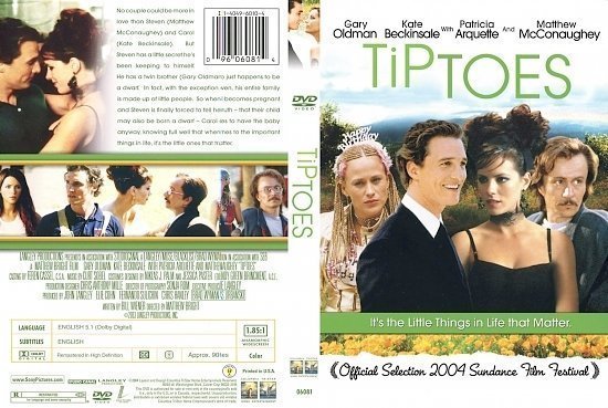 dvd cover Tiptoes