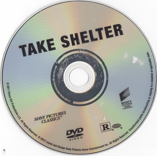dvd cover Take Shelter (2011) WS R1