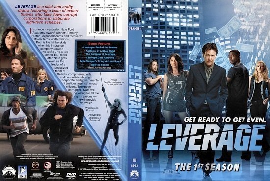 dvd cover Leverage Season 1
