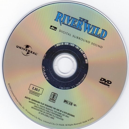 dvd cover The River Wild (1994) WS R0