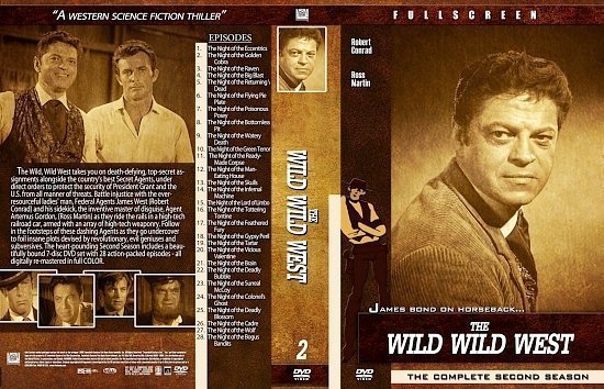 dvd cover Wild Wild West Season 2