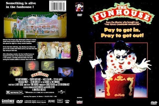dvd cover The Funhouse (1981) WS R1