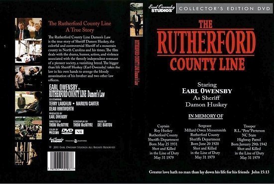 dvd cover The Rutherford County Line