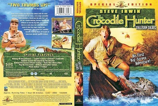 dvd cover The Crocodile Hunter: Collision Course (2002) R0
