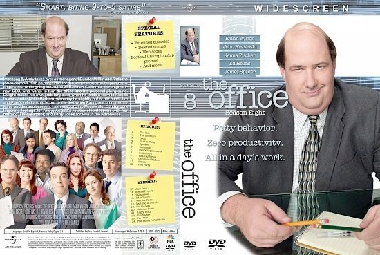 dvd cover The Office Season 8