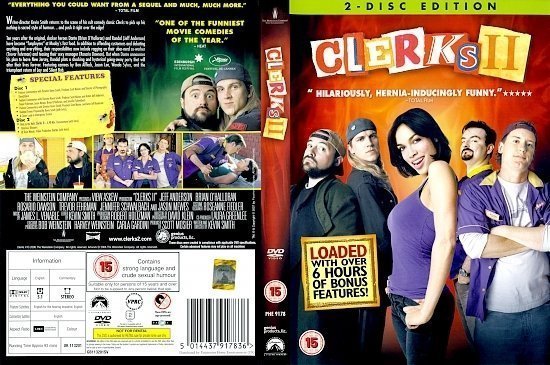 dvd cover Clerks II (2006) WS R2