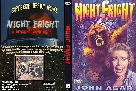 dvd cover Night Fright