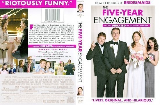 dvd cover The Five-Year Engagement R1