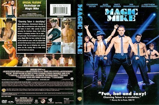 dvd cover Magic Mike R1 & R2