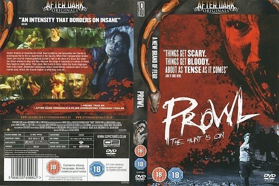 dvd cover Prowl (2010) WS R2