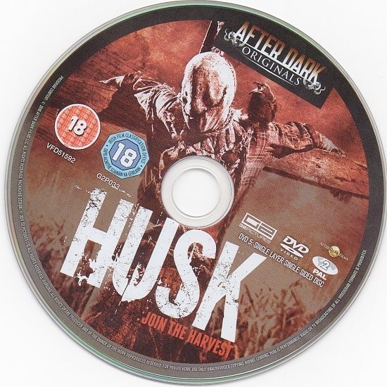 dvd cover Husk (2011) R2