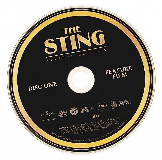 dvd cover The Sting (1973) WS R1