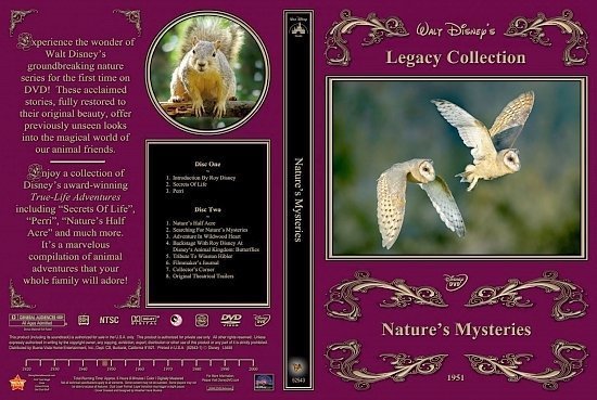dvd cover Natures