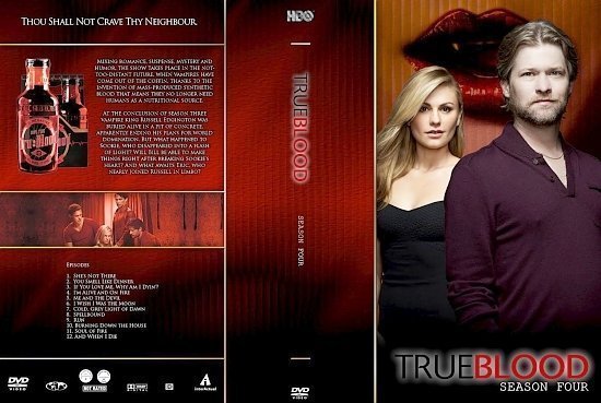 dvd cover True Blood season 4 1