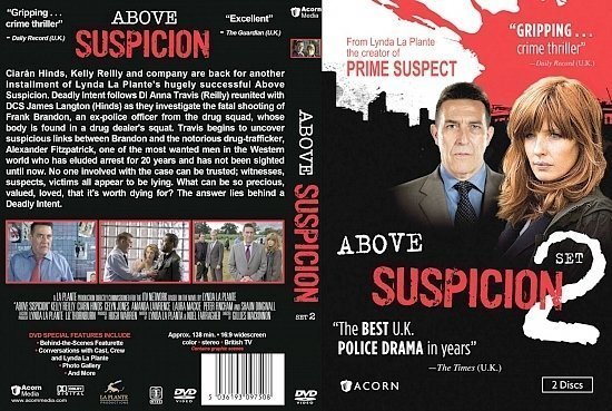 dvd cover Above Suspicion Set 2