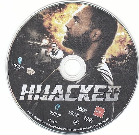 dvd cover Hijacked R4 & R1