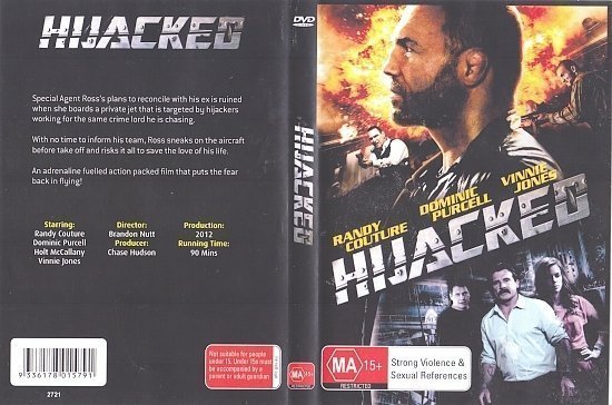 dvd cover Hijacked R4 & R1