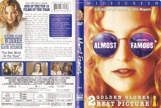 dvd cover Almost Famous (2000) WS R1