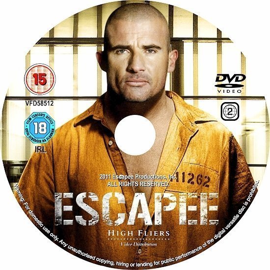 dvd cover Escapee (2011) R2