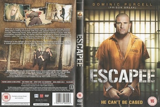 dvd cover Escapee (2011) R2