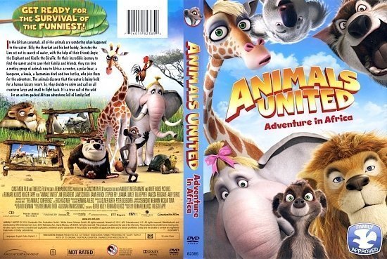 dvd cover Animals United