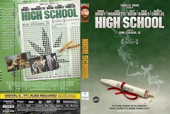 dvd cover High School (2010) R0