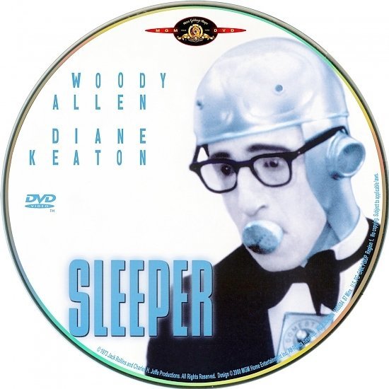 dvd cover Sleeper (1973) R1