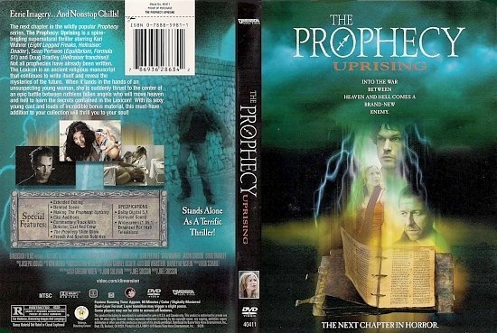 dvd cover The Prophecy Uprising