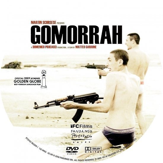 dvd cover Gomorrah (2008) WS R1