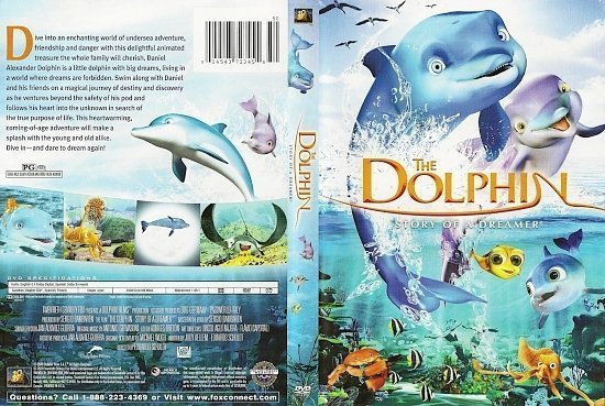 dvd cover The Dolphin Story Of A Dreamer