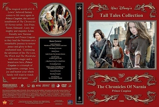 dvd cover Narnia Prince Caspian 2Disc