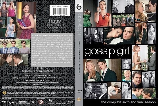 dvd cover Gossip Girl Season 6