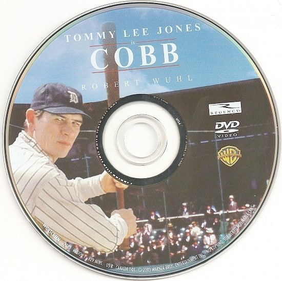 dvd cover Cobb (1994) WS R1