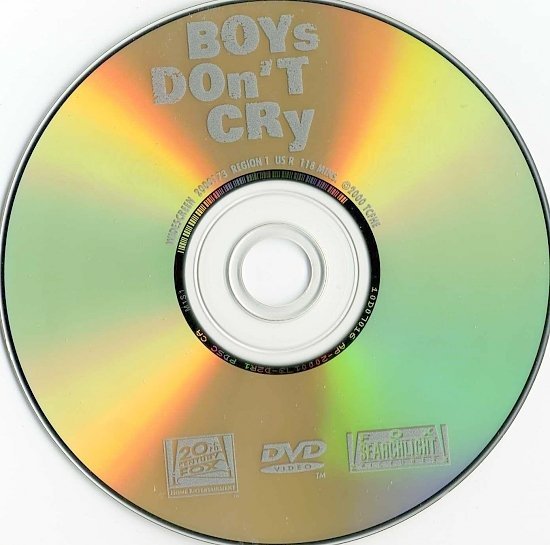 dvd cover Boys Don't Cry (1999) R1
