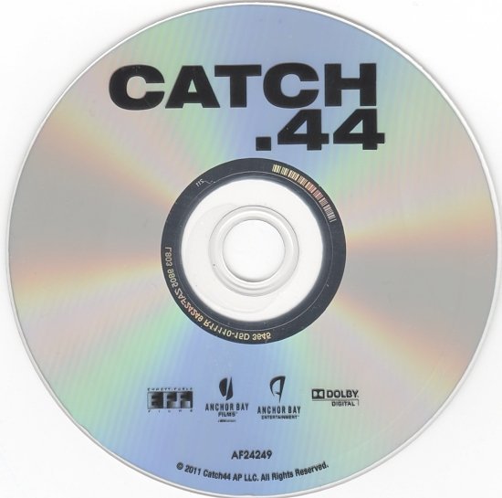 dvd cover Catch .44 (2011) WS R1