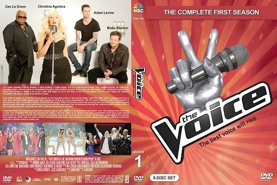 dvd cover The Voice Season 1