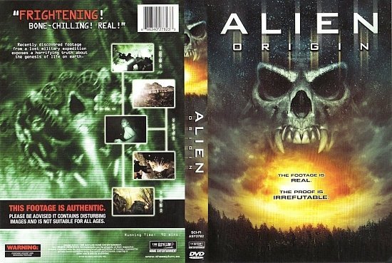 dvd cover Alien Origin