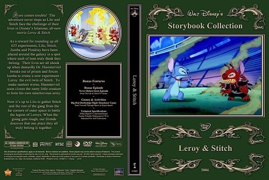 dvd cover Leroy & Stitch