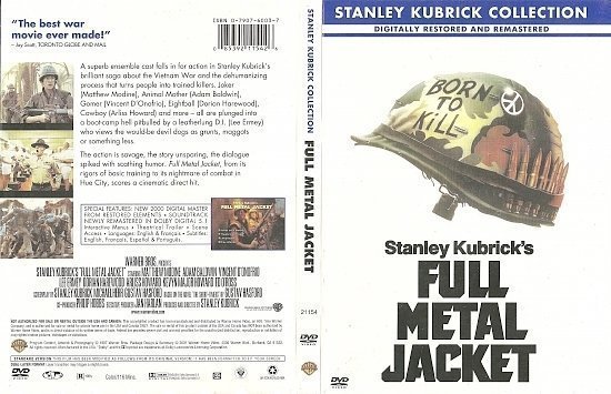 dvd cover Full Metal Jacket (1987) FS R1