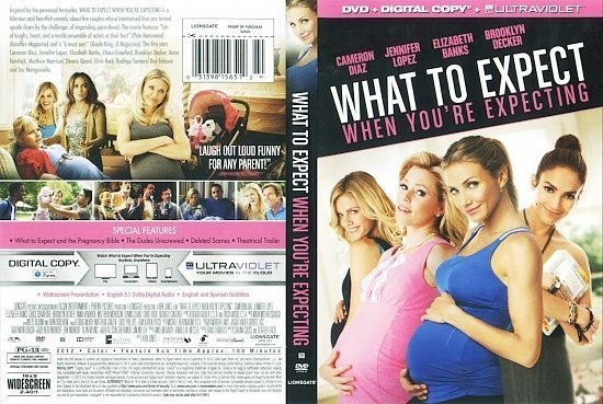 dvd cover What To Expect When You're Expecting
