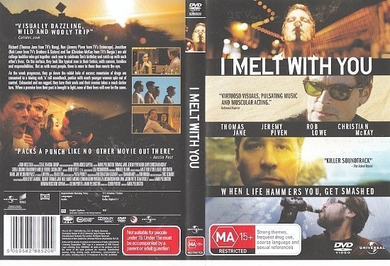 dvd cover I Melt With You (2011) R4