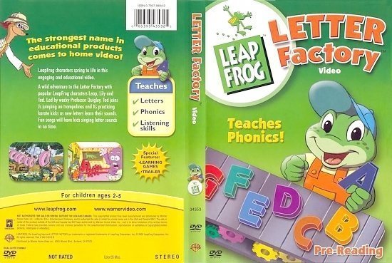 dvd cover Leapfrog Letter Factory