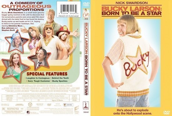 dvd cover Bucky Larson Born to be a Star