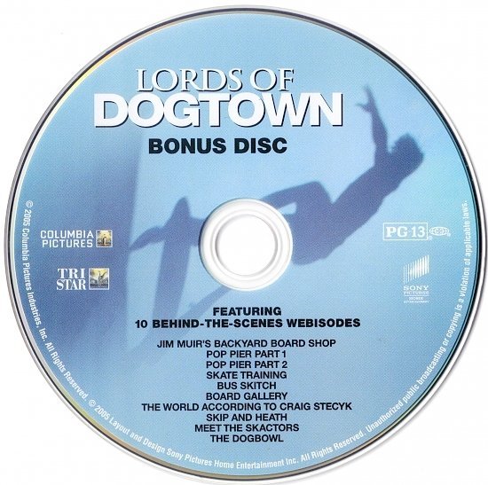 dvd cover Lords Of Dogtown (2005) UNRATED R1